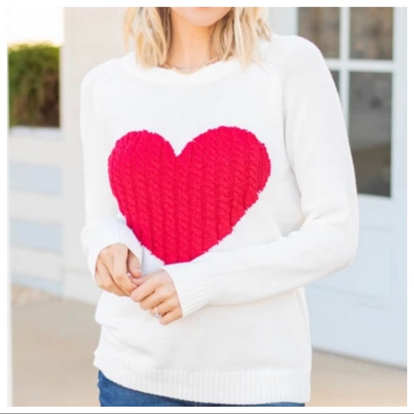 Must Have Beautiful Heart pull over sweater - Picture 6 of 6
